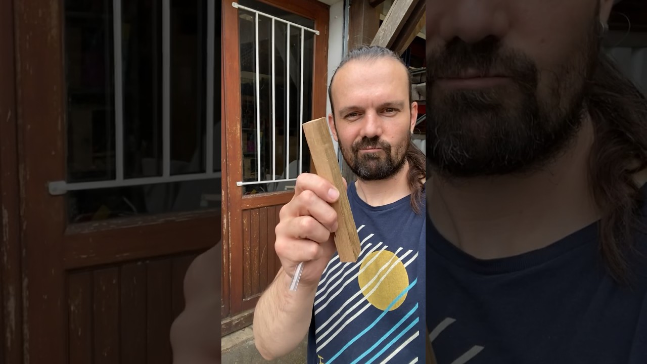 I make a wooden pen #woodworking #diy #pen