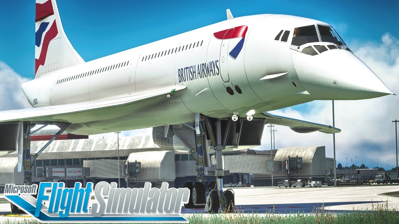MICROSOFT FLIGHT SIMULATOR // ✈ CONCORDE LONDON-NEW YORK