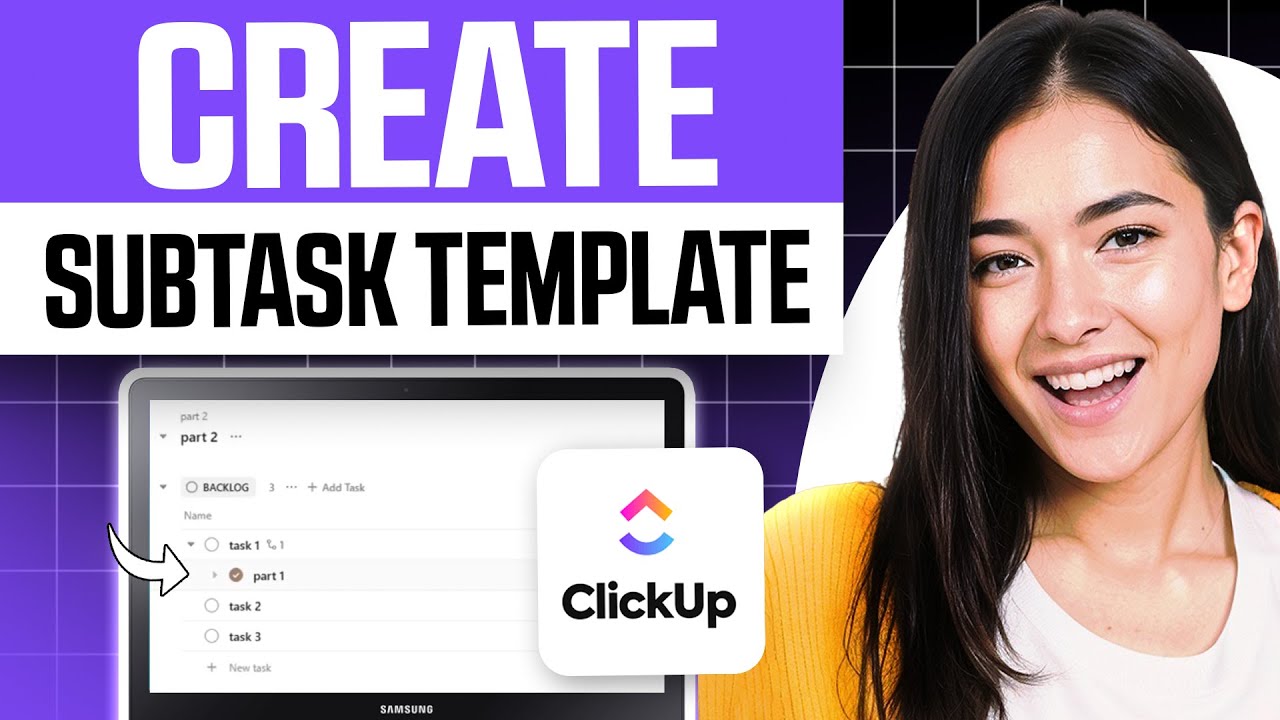Как создать шаблон подзадачи в ClickUp (2025) | Простое руководство