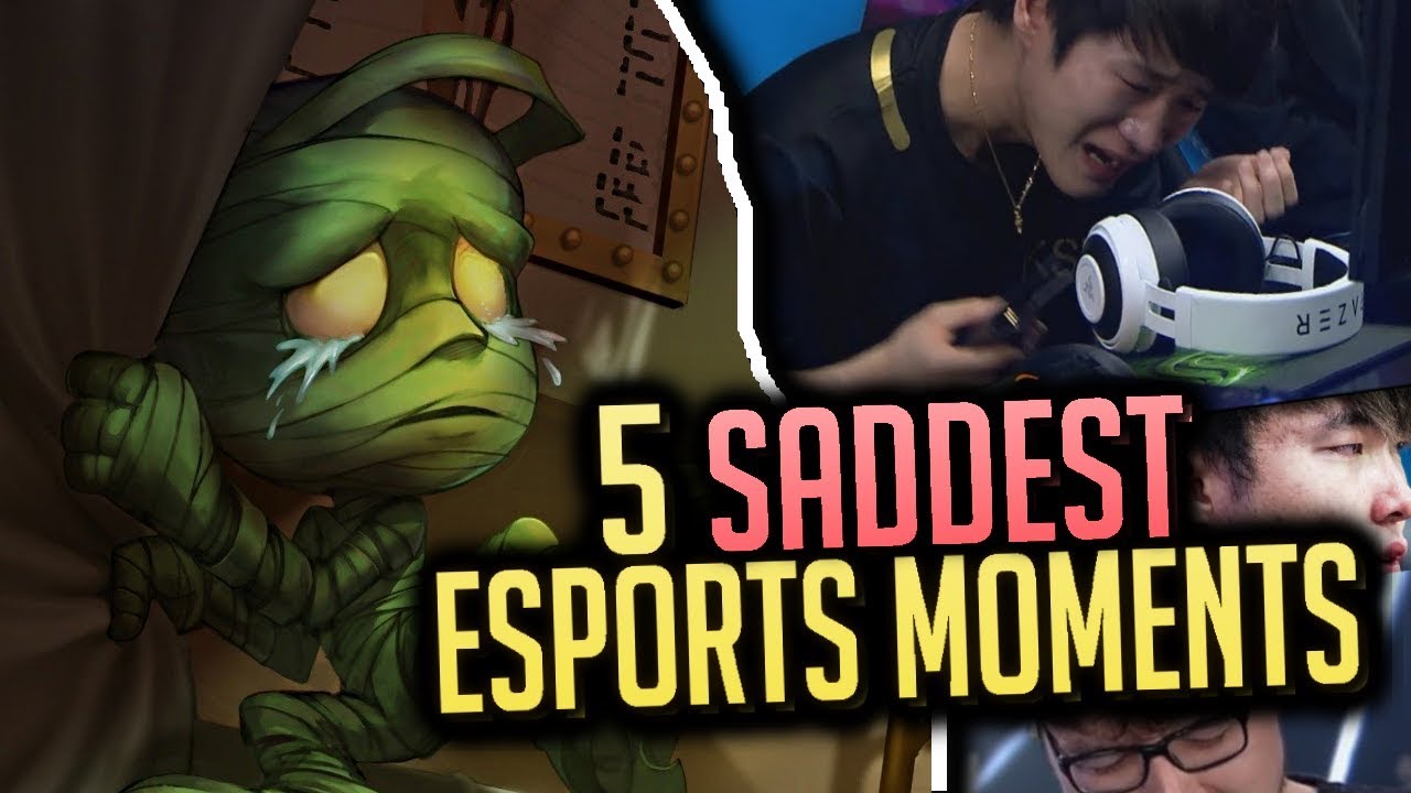 5 SADDEST Moments in League of Legends Esports