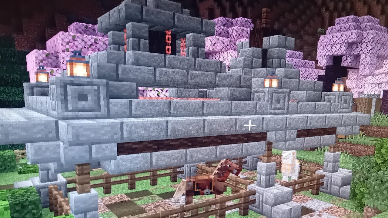 Creo la stalla del cavallo e del lama: ep 17 Flame world 