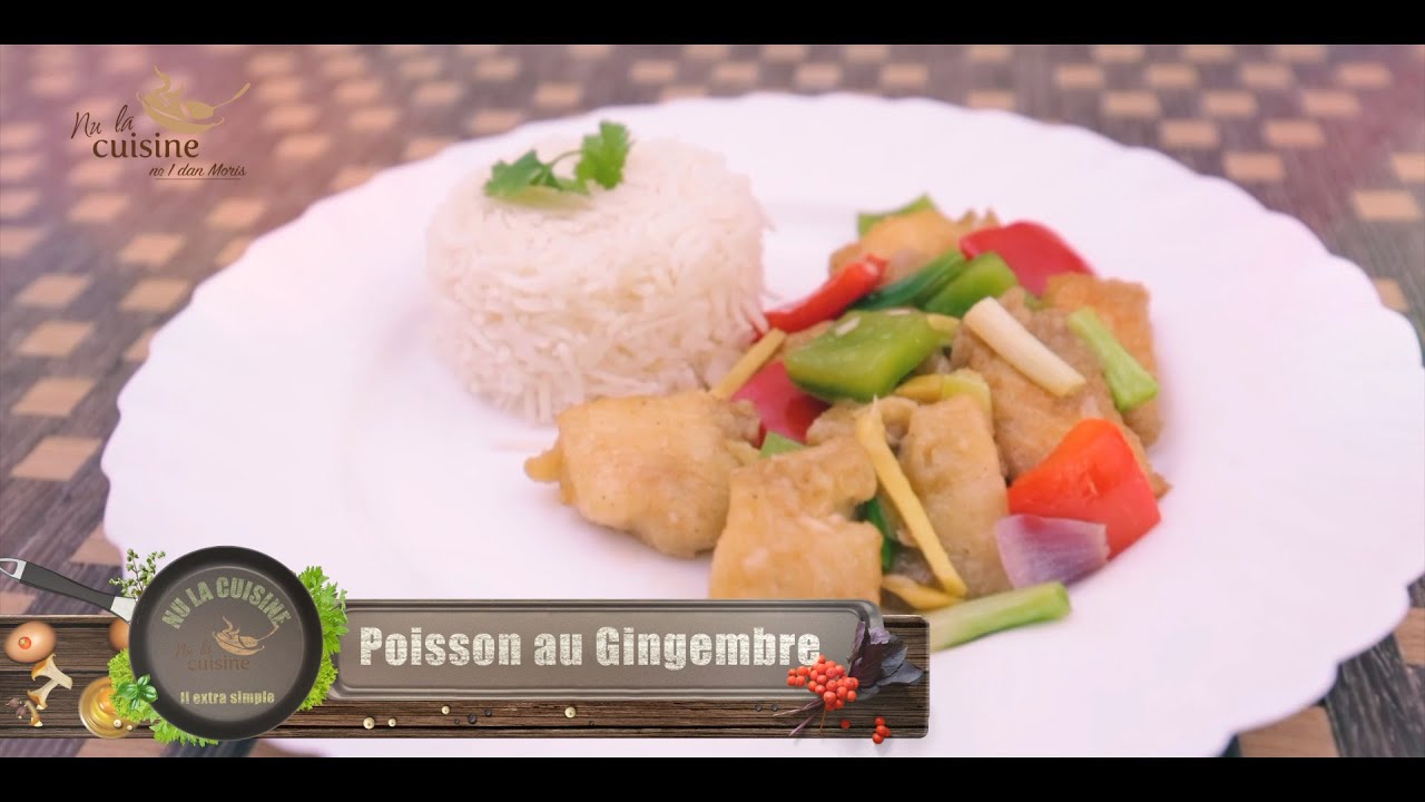 POISSON AU GINGEMBRE