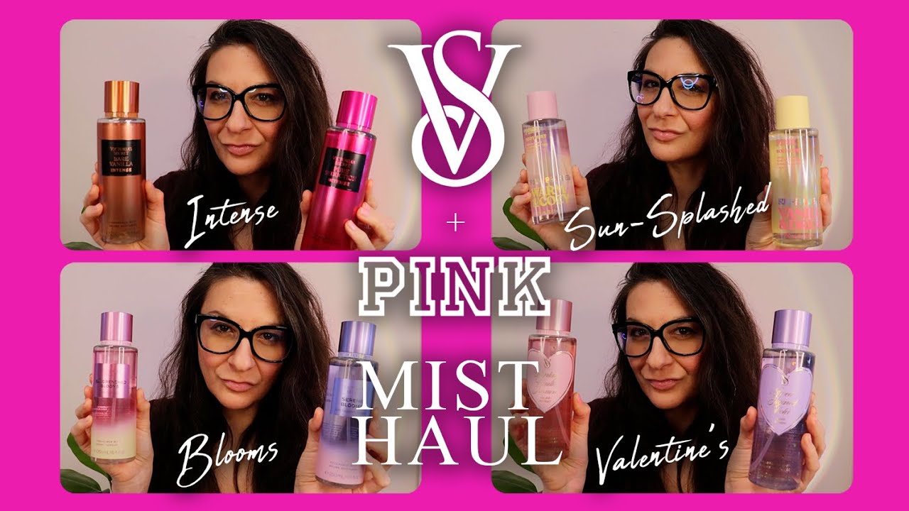 Victoria's Secret & Pink Mists Haul | Sun-Splashed 🌞 | Blooms | Intense | Valentine's Collections 💖💗