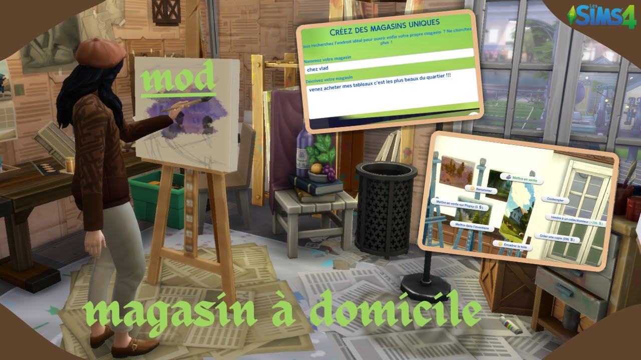 MOD 📑 magasin à domicile (sims4)