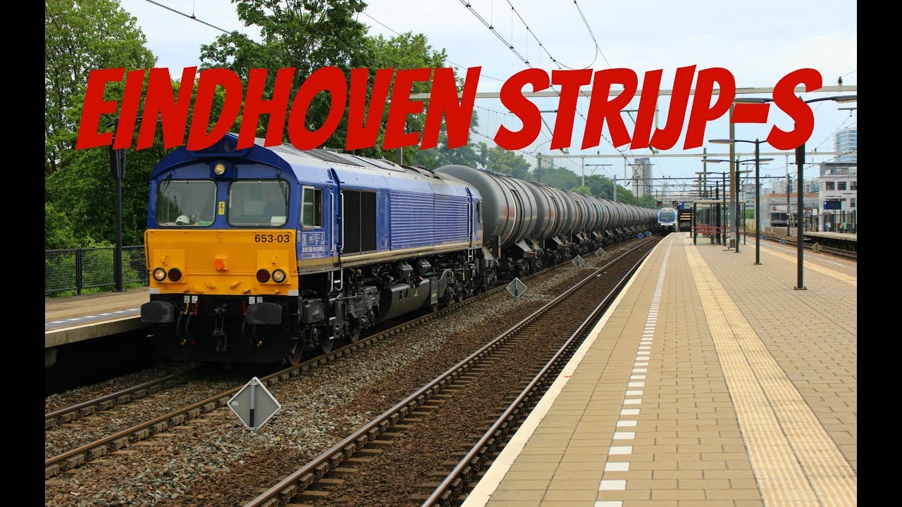Treinen op Eindhoven Strijp-S!