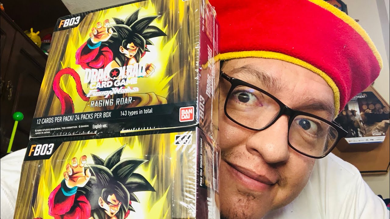 DOBLE UNBOXING de Dragon Ball Fusion World FB03 Raging Roar 🐉