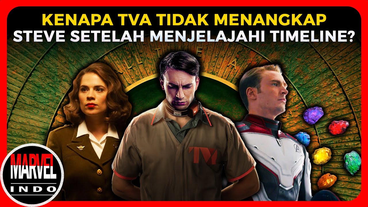 Penjelasan Paling Masuk Akal Kenapa TVA tidak menangkap AVENGERS dan CAPTAIN AMERICA!!! [THROWBACK]