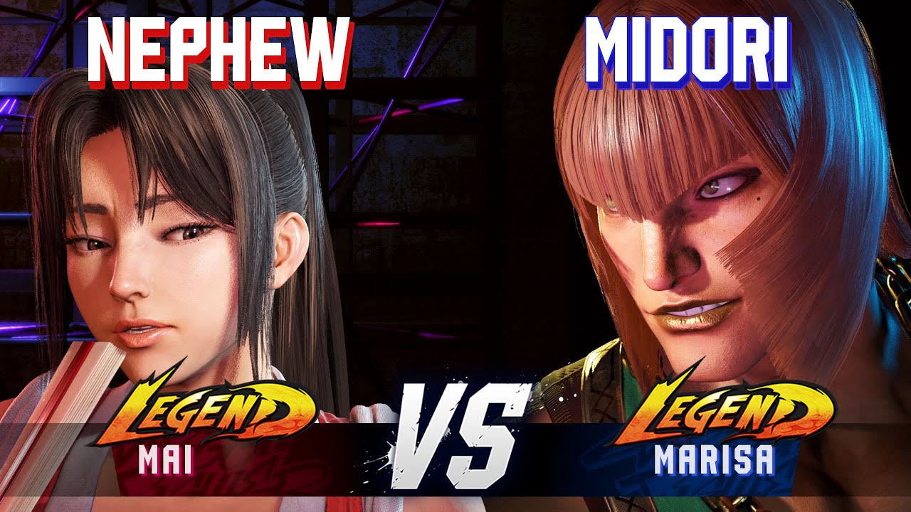SF6 ▰ NEPHEW (Mai) vs MIDORI (Marisa) ▰ High Level Gameplay