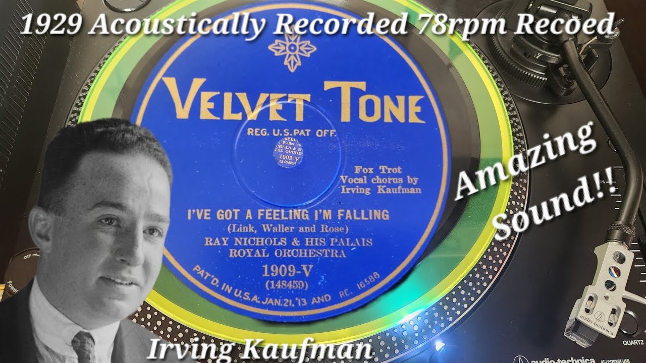 😮 How an EXTREMELY CLEAN 1929 Acoustically Recorded 78rpm Record Sounds on Modern Turntable WOW!!