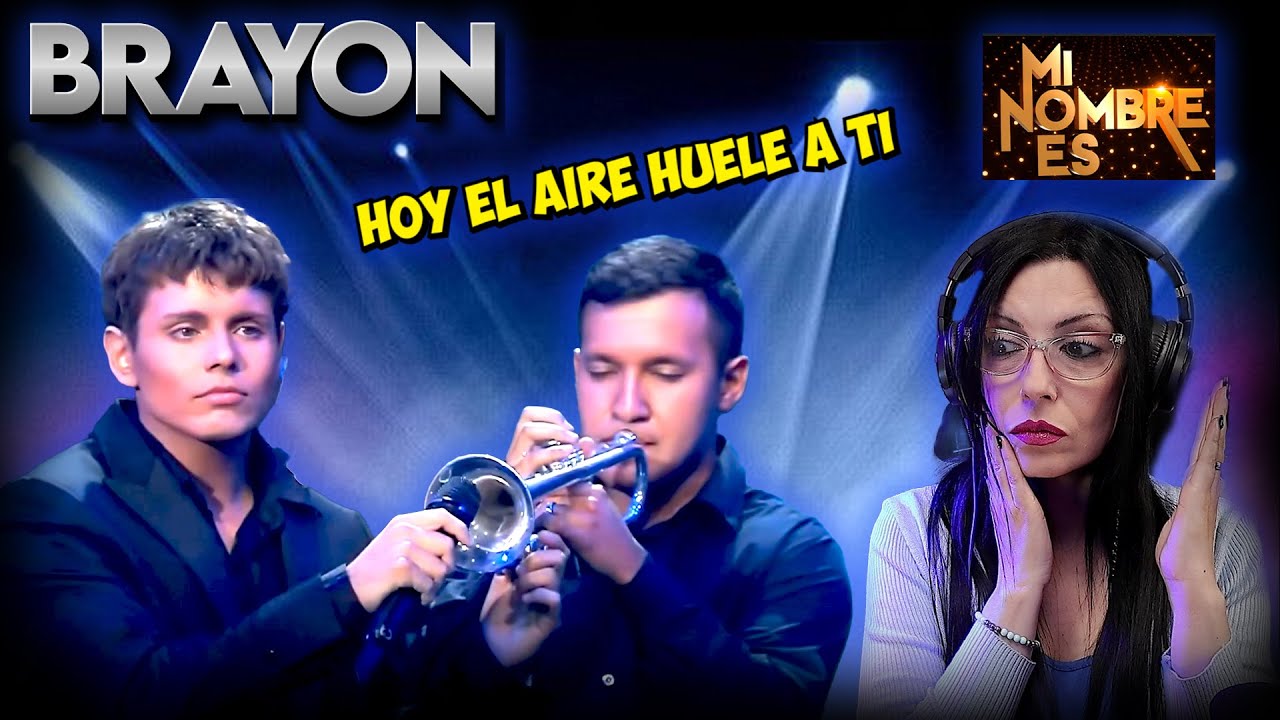 BRAYON CHÁVEZ - Hoy el aire huele a tí (Mi Nombre es Luis Miguel)  | REACTION & ANALYSIS
