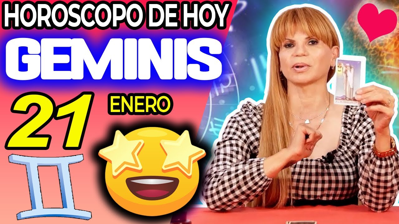GÉMINIS ♊😲UN MILAGRO EN TU CAMINO🙏🙌 Horóscopo De Hoy 21 De Enero 2026 | Mhoni Vidente