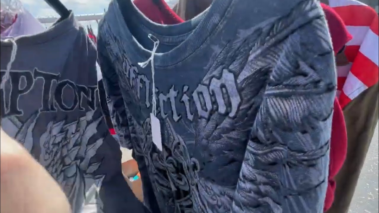 They Wanted $1 for this AFFLICTION T Shirt at a Yard Sale!