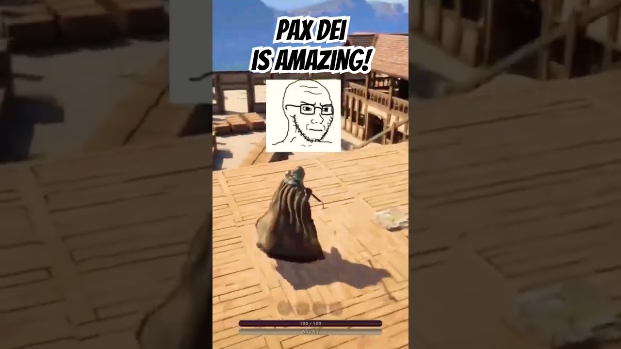 Pax Dei is going to be the first good MMO we&rsquo;ve had in DECADES #paxdei #mmo #mmorpg #sandboxmmo