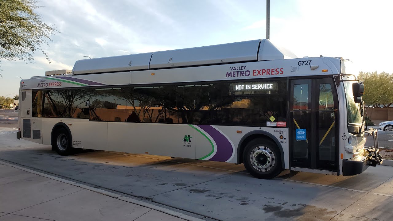 (RIDE-ON) Valley Metro - 2012 New Flyer C40LFR 6727 (PART 1)