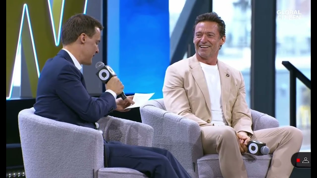 Hugh Jackman at Global Citizen Now 5-2-24