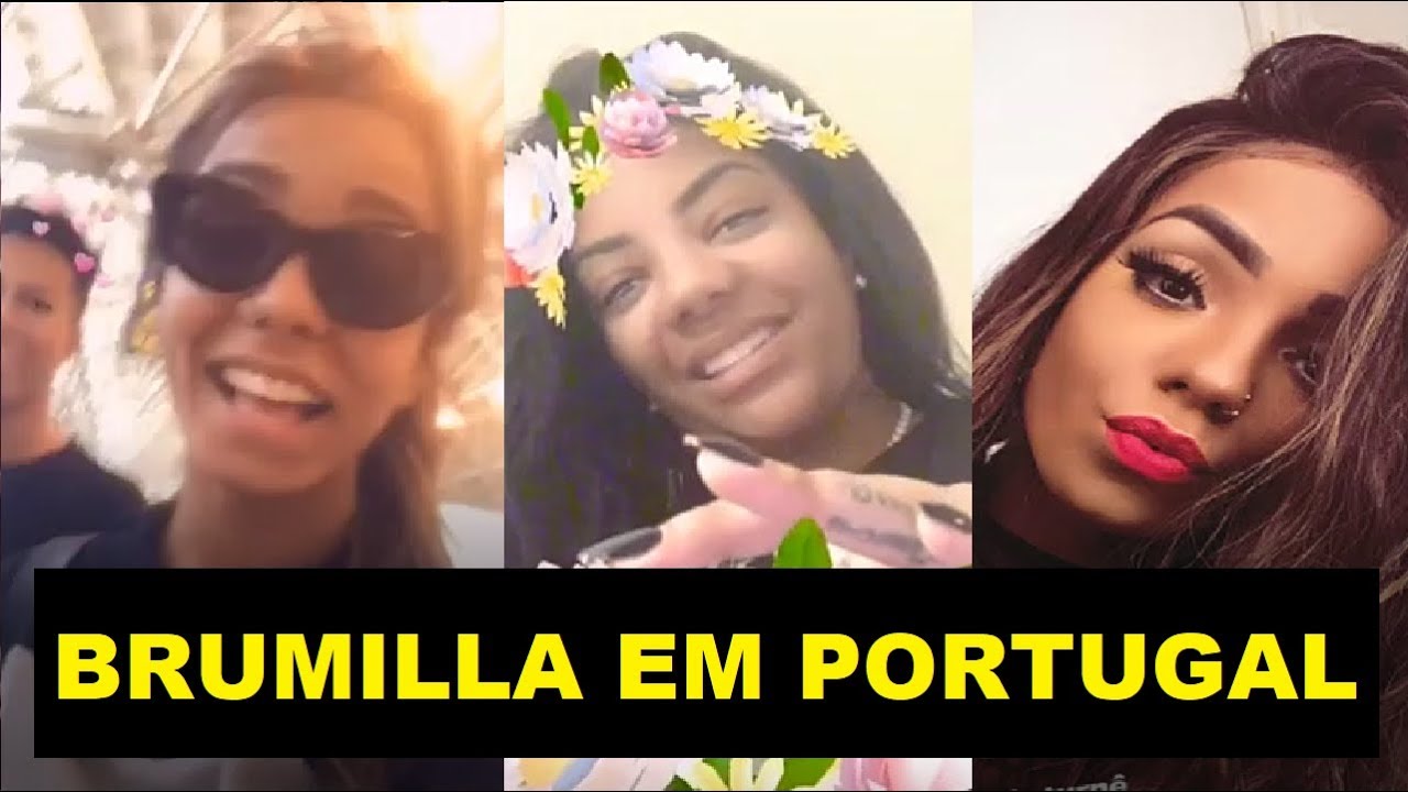 BRUNNA GONÇALVES (namorada de ludmilla) EM PORTUGAL