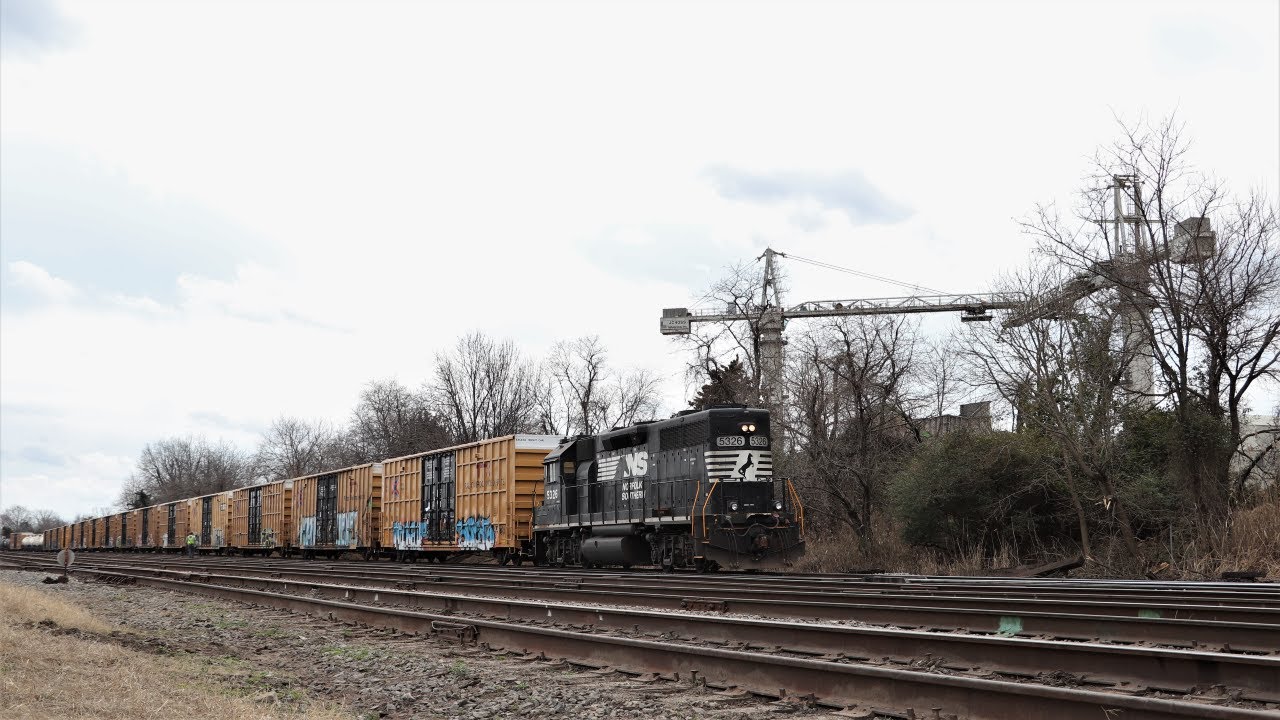 NS 5326 with an RS3L working West Point, VA 3/6/22