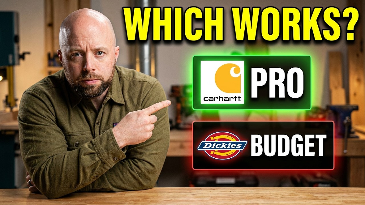 Carhartt vs Dickies Work Pants