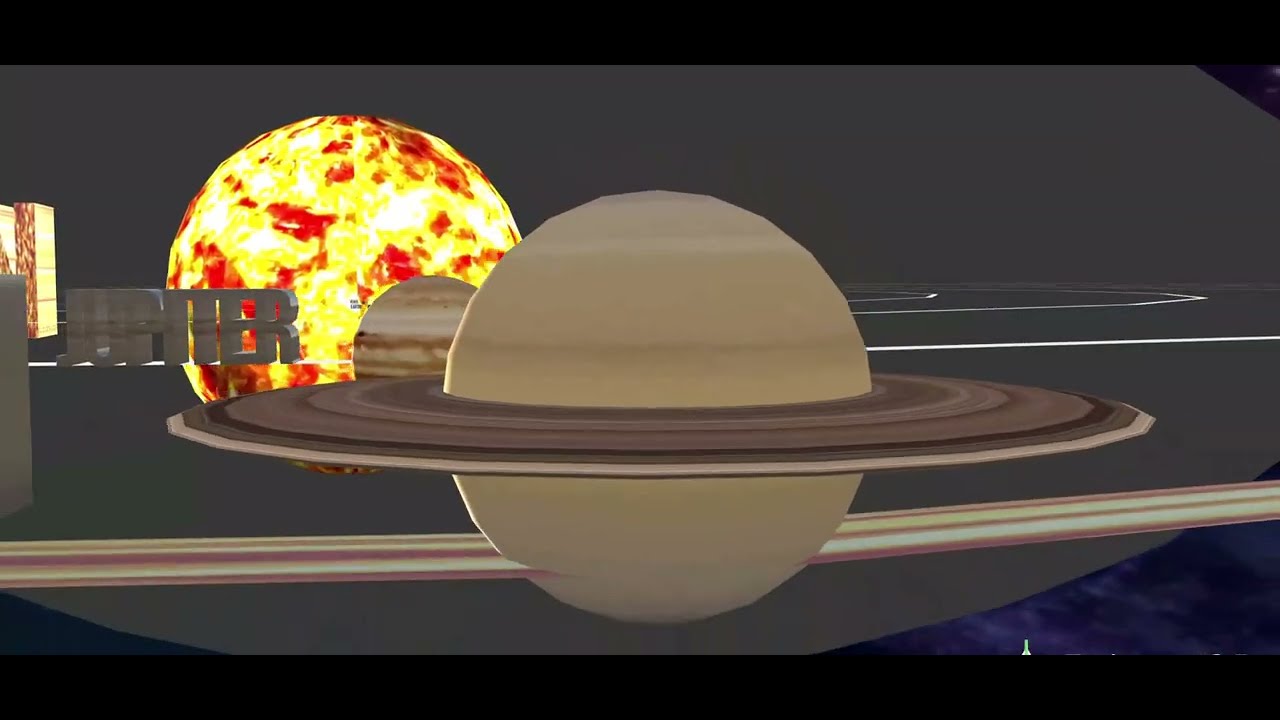 Prisma3D Solar System Animation with 3D Planet Names | Hindi Tutorial