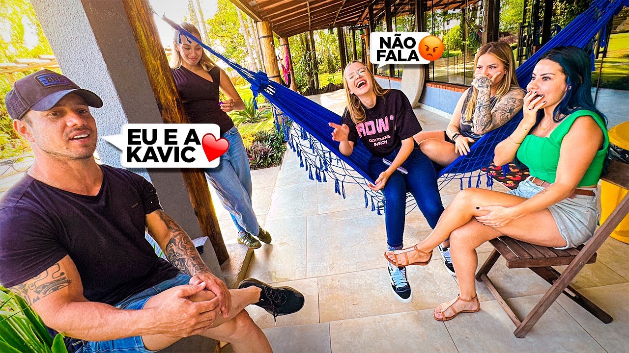 PEGUEI O CELULAR DO BRUNO👿 E TINHA MENSAGEM DA KAVIC