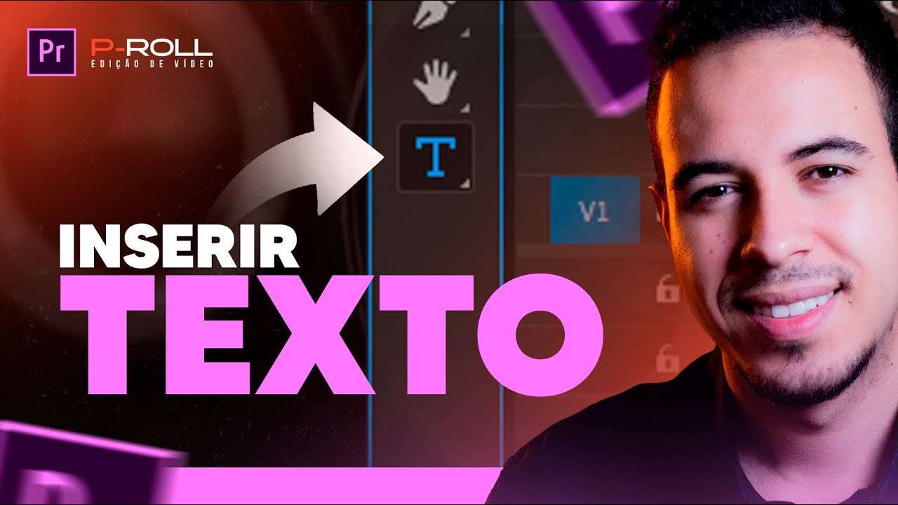 Como ADICIONAR TEXTO no V&Iacute;DEO no ADOBE PREMIERE