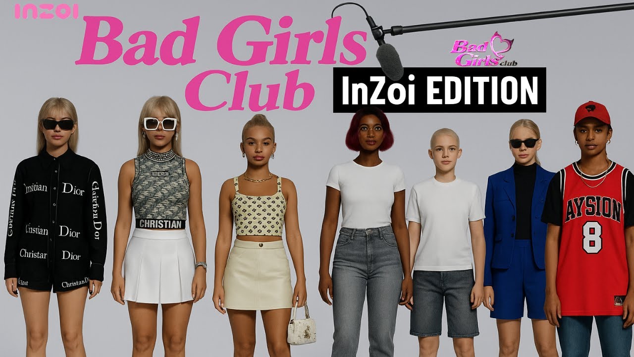 Who will be the Baddest Standing? 🫣| Bad Girls Club Season 1 Episode 1 | Inzoi Edition| #inzoi