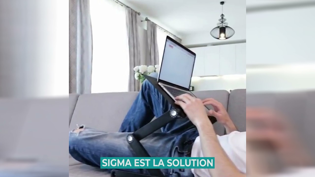 Sigma la table d'ordinateur pliante