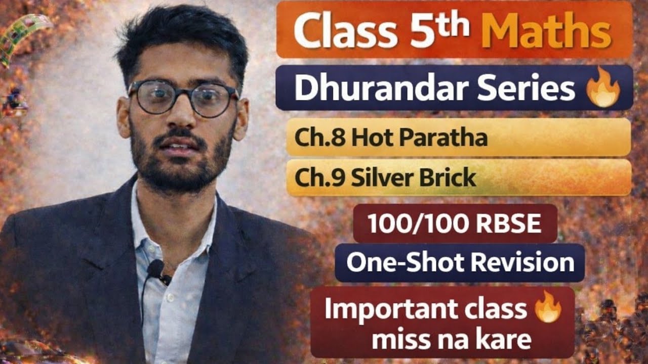 Class 5 Maths Chapter 8,9🔥| One-Shot Revision By Nitin Sir