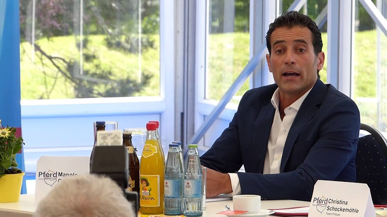 Pferd International 2015 Muenchen Riem - Pressekonferenz - Manolo Oliva