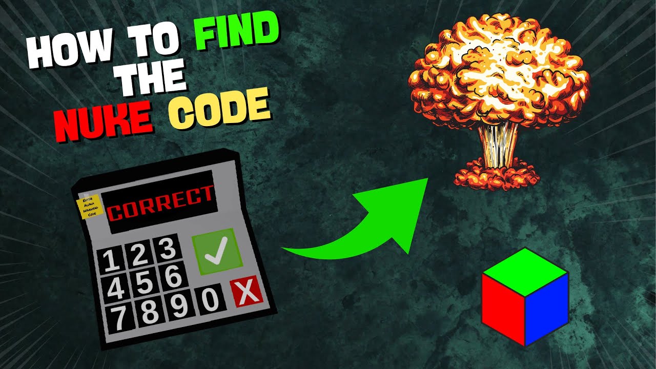 How to find the nuke code - SCP Contain [1.3]
