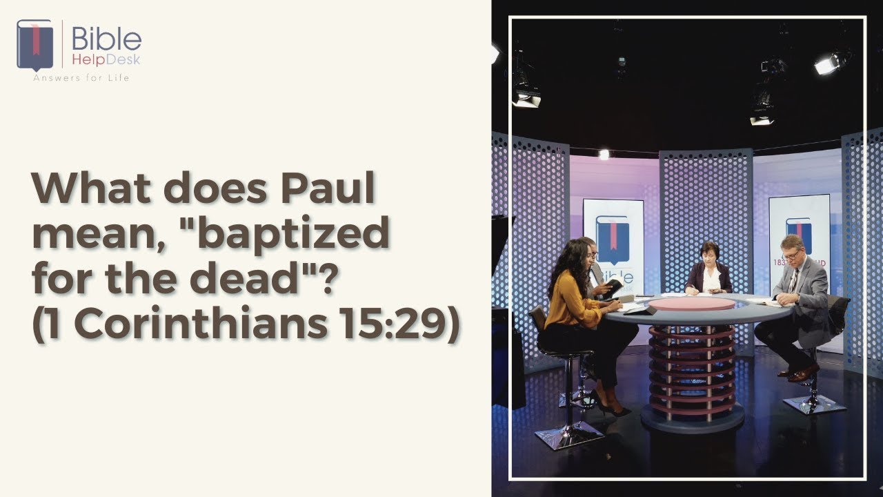 What does Paul mean, 