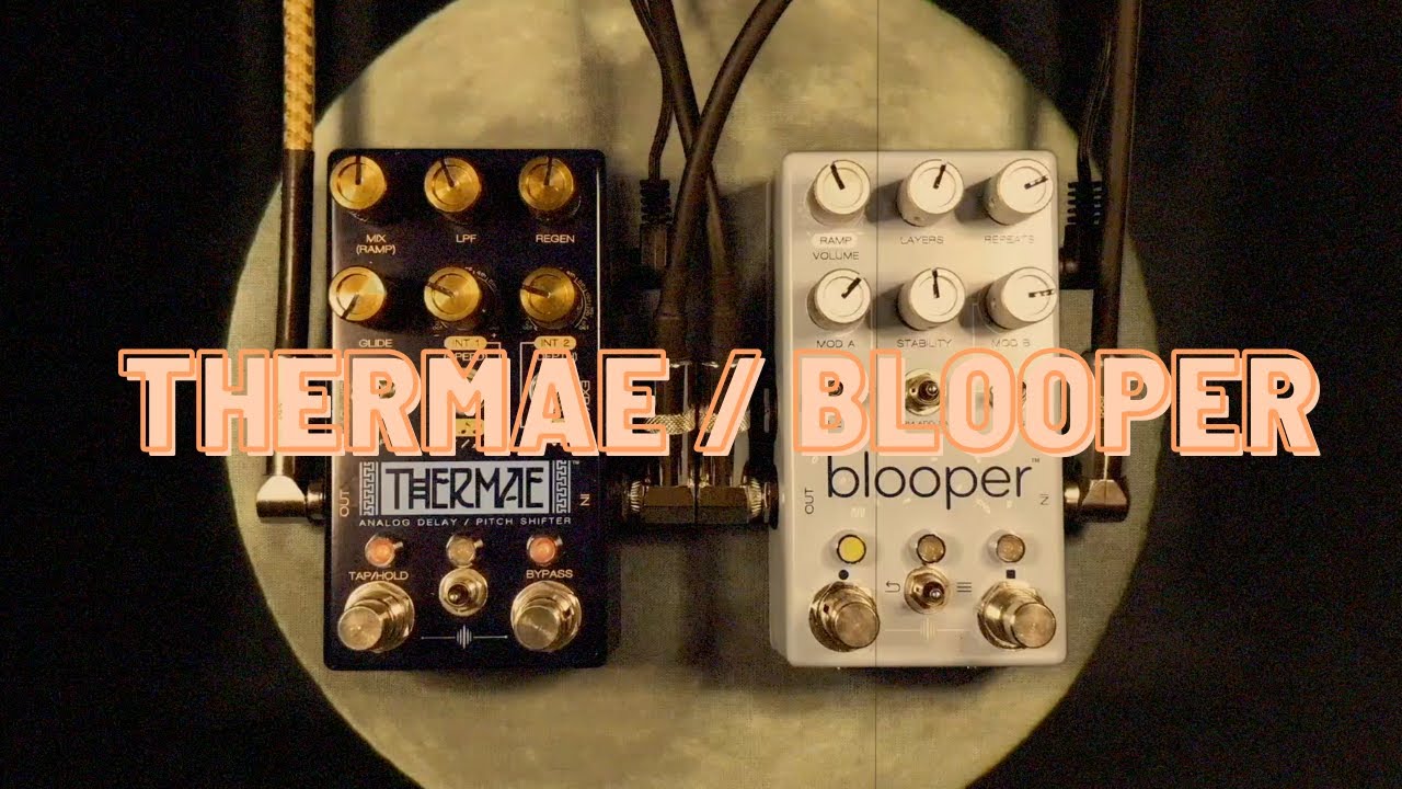 Profound Pedals Vol. 1 // Chase Bliss Thermae & Blooper