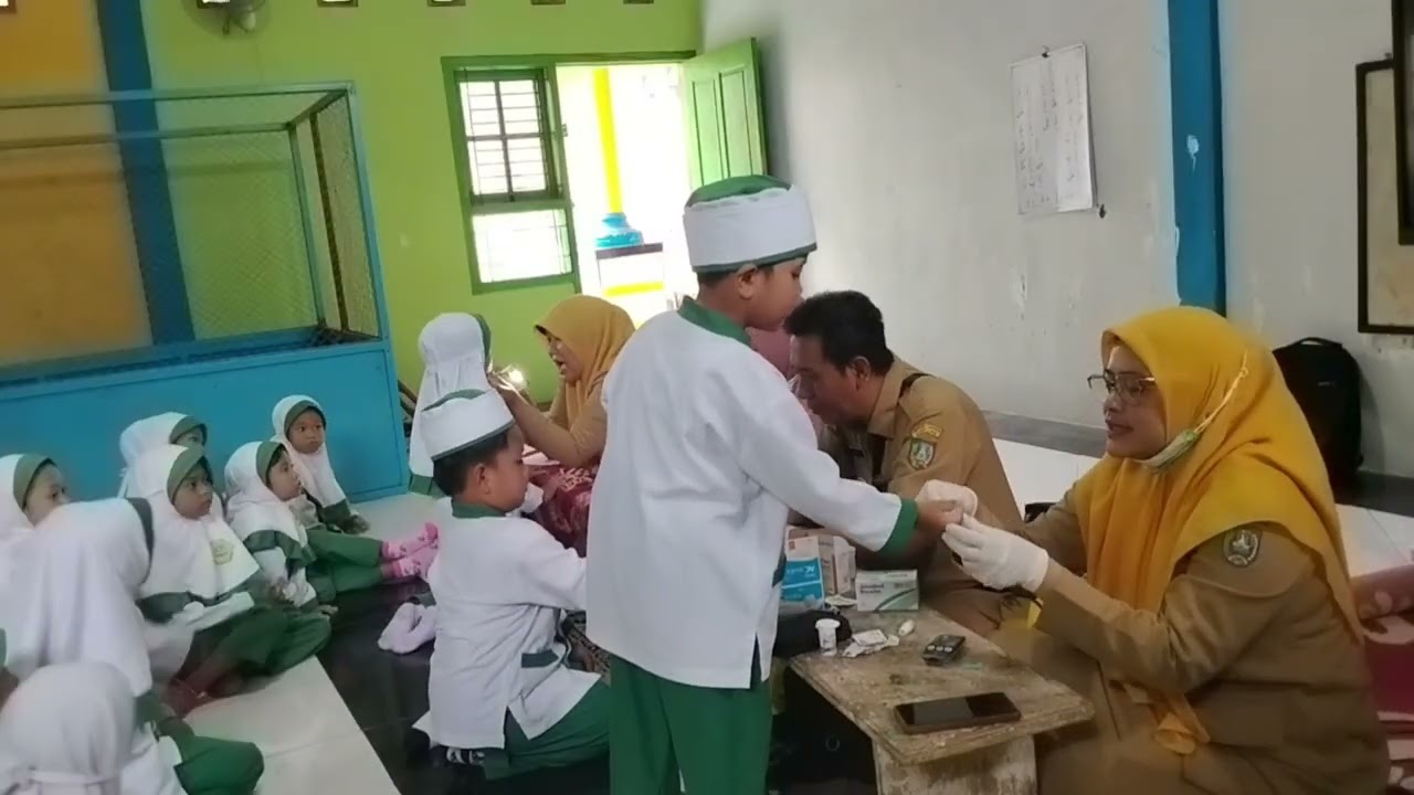 Cek Kesehatan KB TK AN-NUR Bersama Puskesmas Mojowarno #puskesmas #deteksidini #kesehatan 
