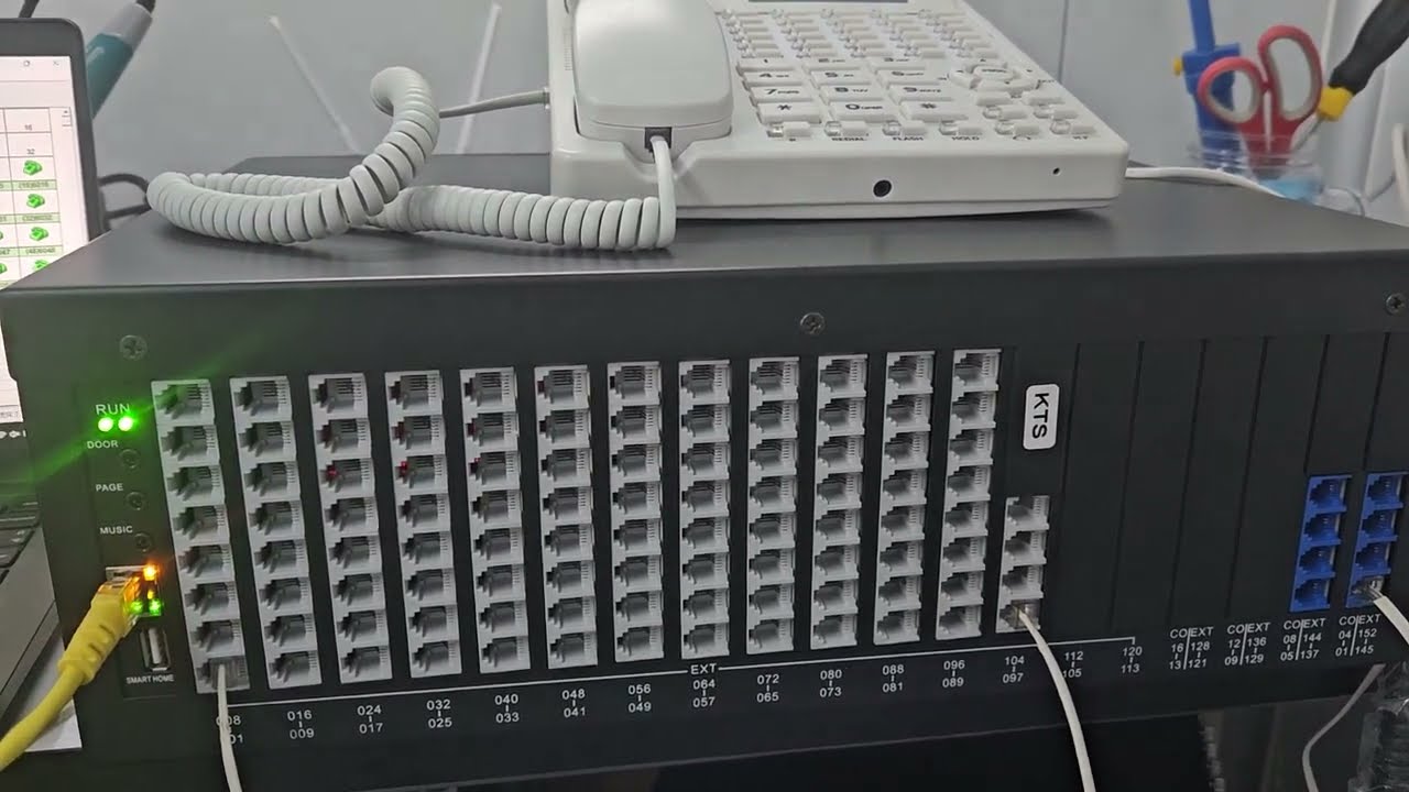 ตู้สาขาโทรศัพท์ PABX รุ่น TP152 พร้อม Keyphone