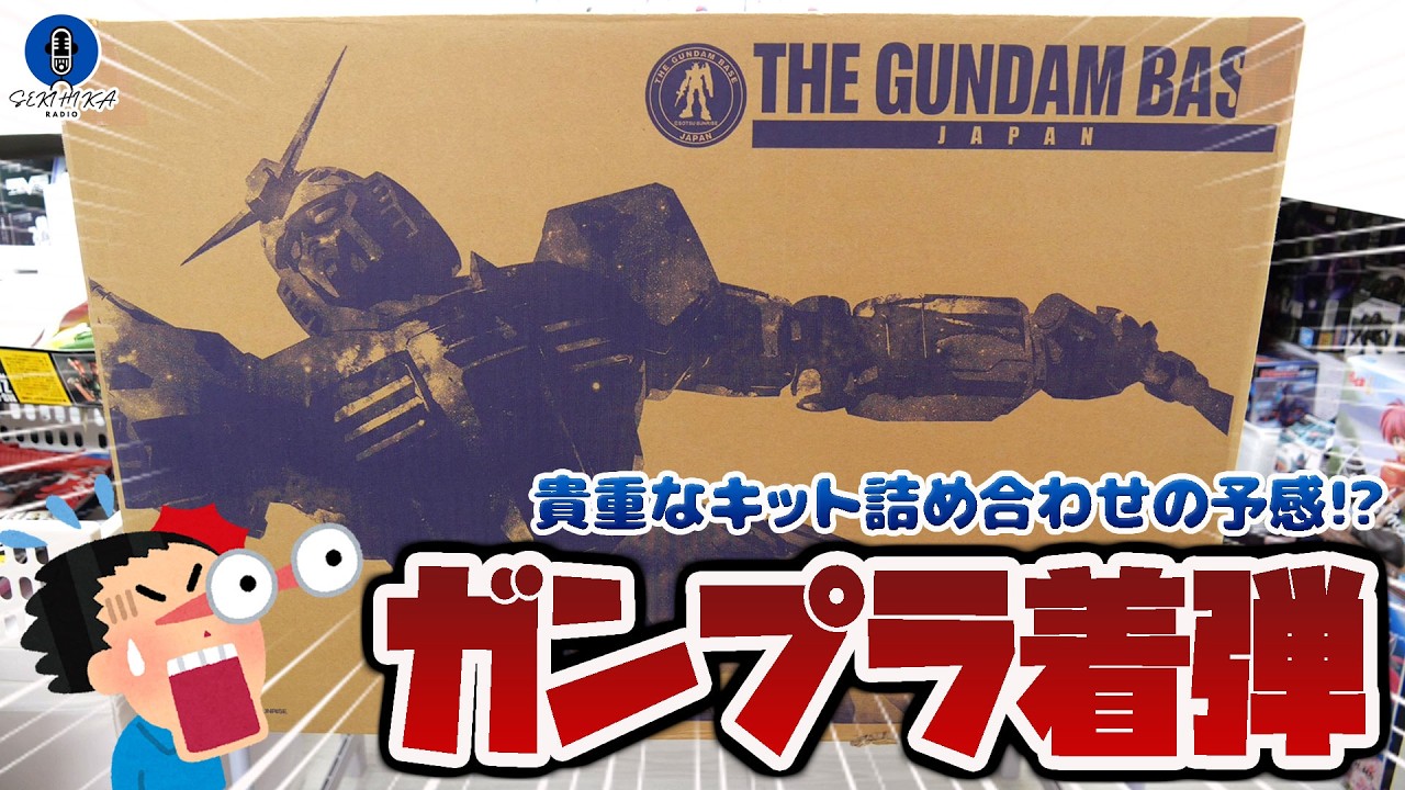 【ガンプラ着弾】デカすぎるガンダムベースのダンボール着弾｜視聴者さんから頂いた物資開封【アナハイム！？組長さん物資編】