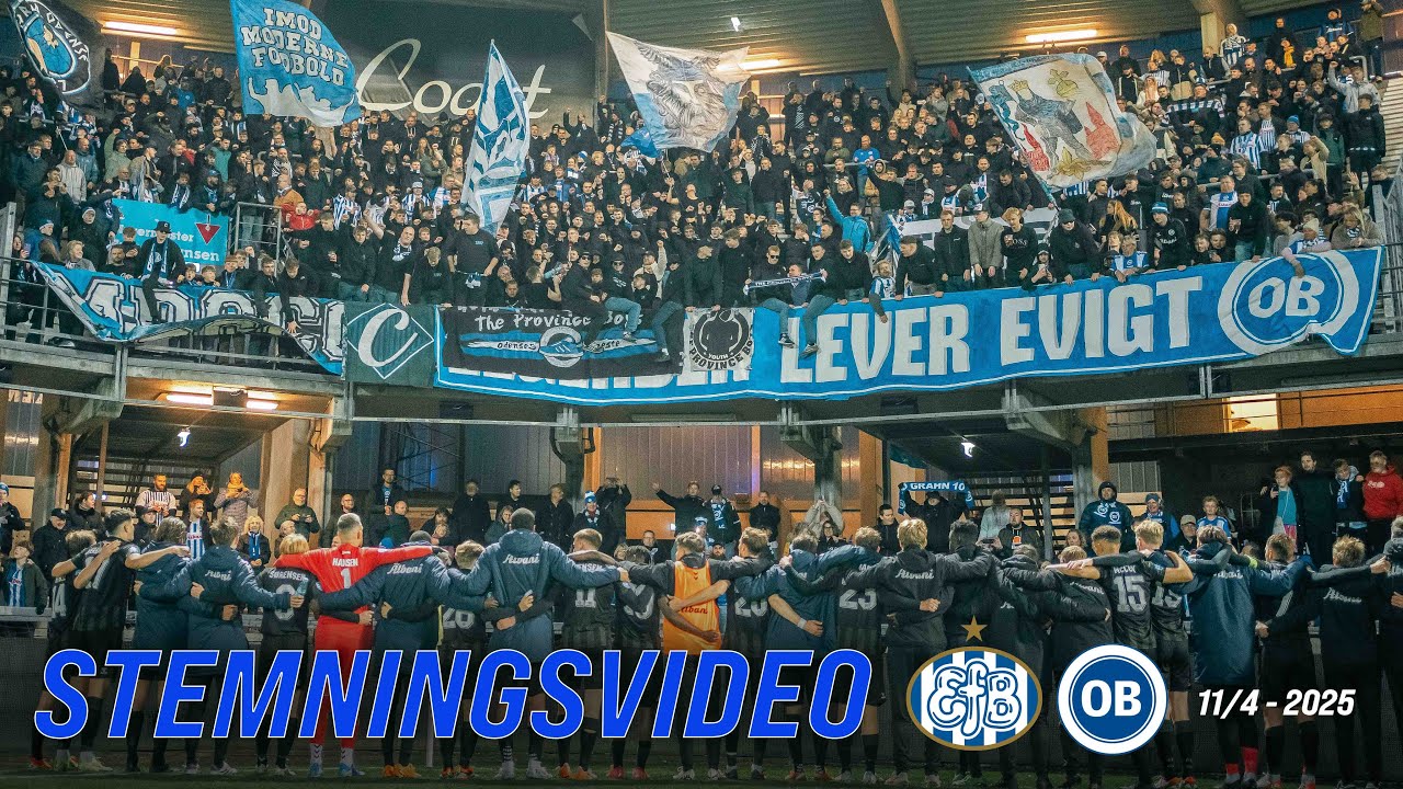 FANVIDEO FRA ESBJERG AWAY! VILD KULISSE!