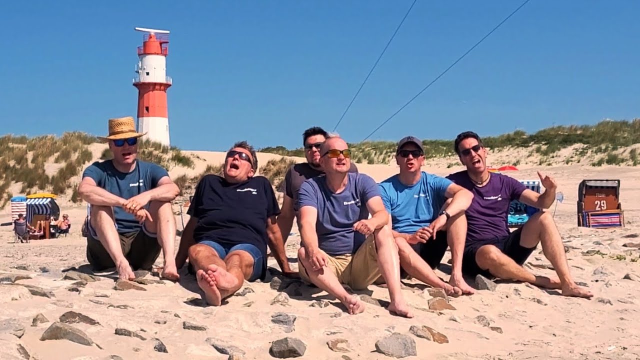 DRAUFSÄNGER Auf Borkum singen
