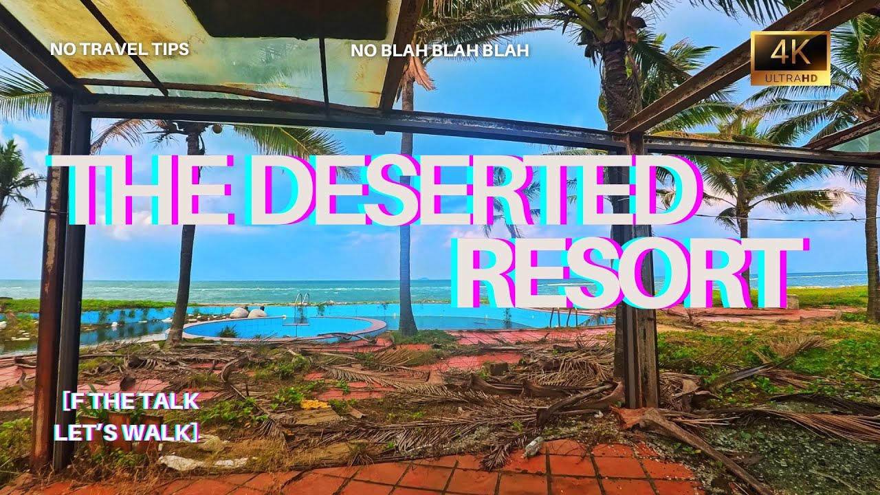 Walking Tour - Deserted Resort - Hoi An, Vietnam - 4K
