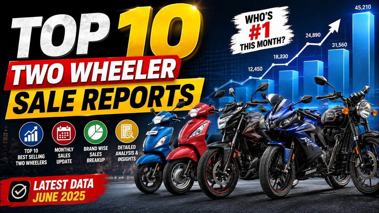 Biggest Sellers Revealed🔥Top 10 Two-Wheelers Sold in India July 2026 | Sales Ranking