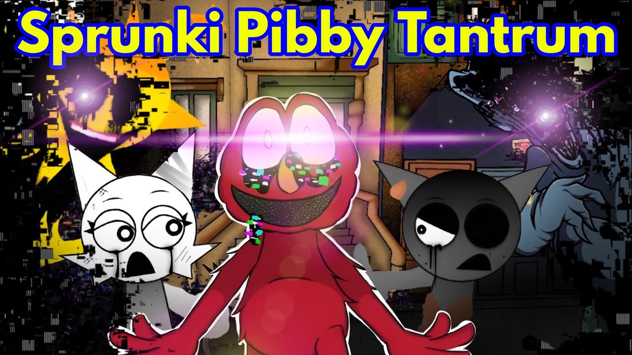 Friday Night Funkin' Pibby Tantrum Wenda Gray Vs Elmo | Incredibox Sprunki (FNF/Mod/Pibby Cutscene)
