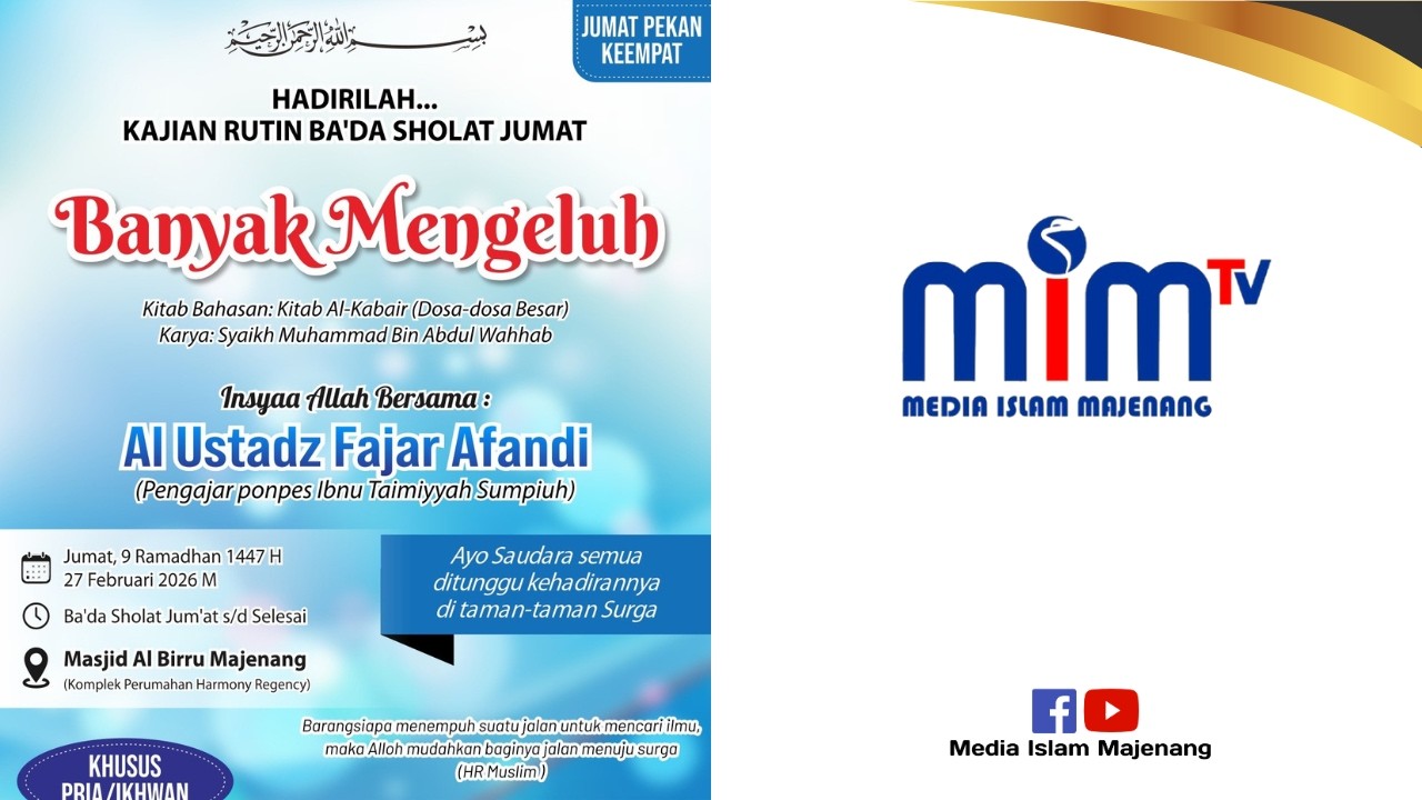 [LIVE]  BANYAK MENGELUH -  Ustadz Fajar Afandi حافظه الله