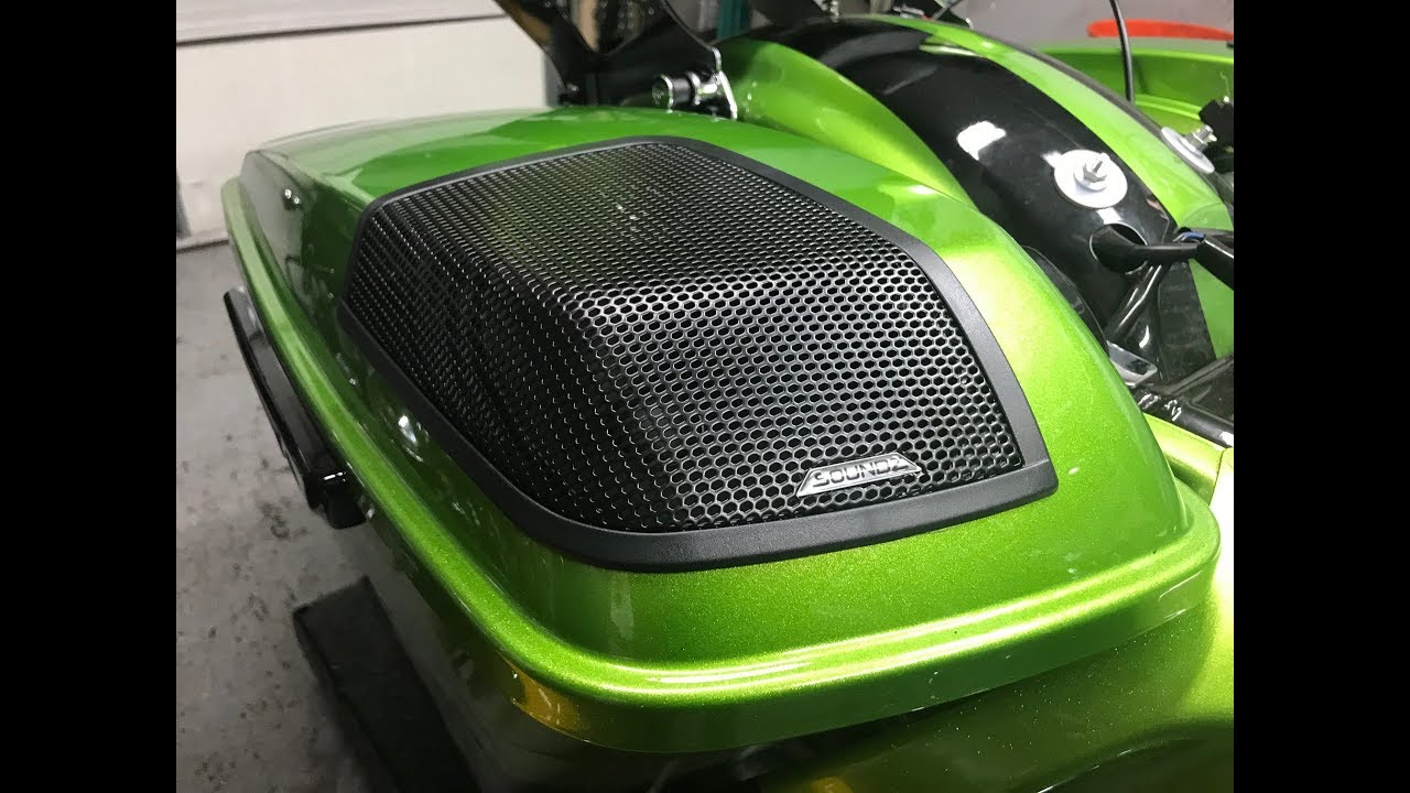 Установка крышки динамика Rockford Fosgate | Harley-Davidson Custom Audio | Fat Head Cycles