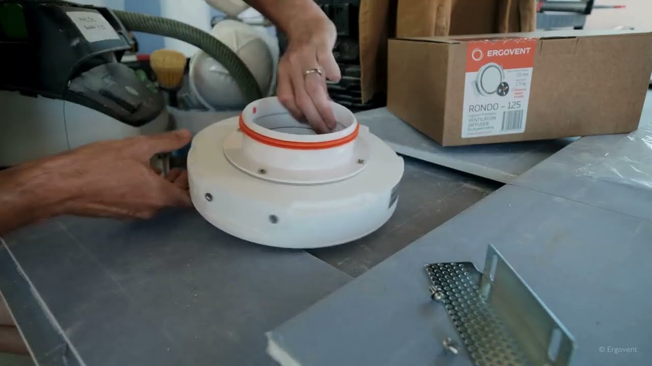 Rondo installation CEILING_DIY_Building a Sustainable house with @ModernHouseCabin