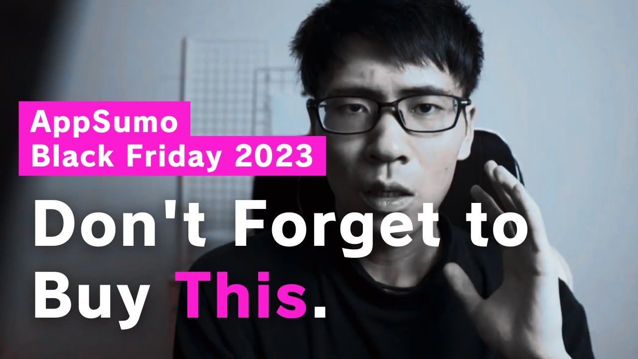 Don't Miss the AppSumo Black Friday Sale 2023! It's Worth Buying This.