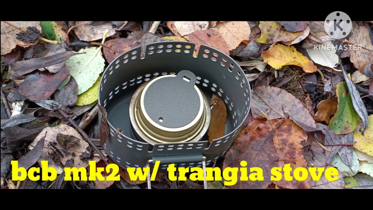 Тест BCB Crusader MK2 часть 2.. с горелкой Trangia Spirit Burner.
