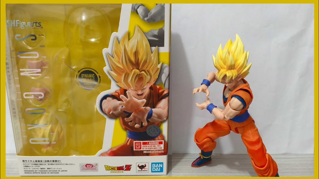 S.H. Figuarts SSJ Goku -The Games Begin- РЕЦЕНЗИЯ