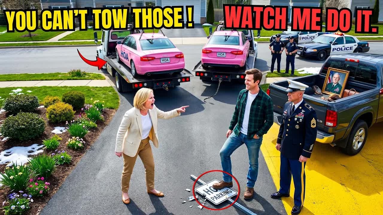 HOA Karen Stole My Driveway While I Was At My Dad's Funeral &mdash; So I Towed Every HOA Car Off The Block