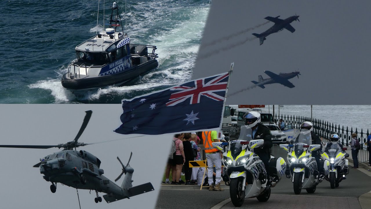 Emergency Services and MILITARY in Action at AUSTRALIA DAY 2025 | Sydney Harbour