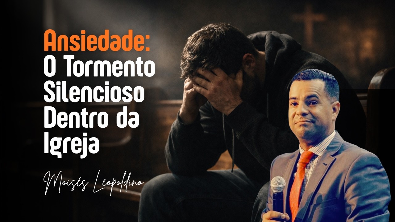 Tem gente na casa de Deus sorrindo por fora e lutando por dentro | Moisés Leopoldino