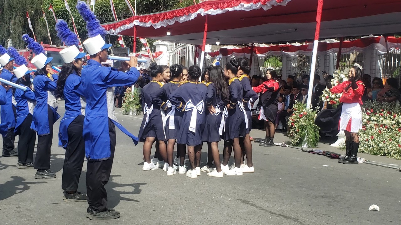 Display Drumband & Marching Band SMA GBKP Plus Fasion Show dan Kebudayaan 2025 - HUT RI ke-80